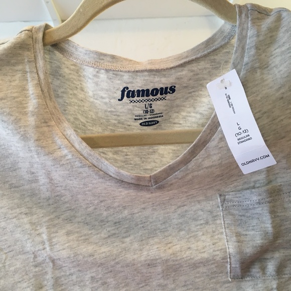 Heather Grey T-shirt NWT - Picture 2 of 2